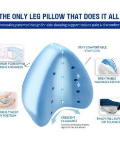 pregnancy body memory foam pillow orthopedic knee leg wedge pillow cushion for side sleeper sciatica relief d b e x @ x.jpg